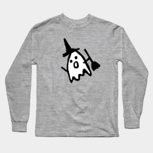 Witchy Ghost Long Sleeve T-Shirt